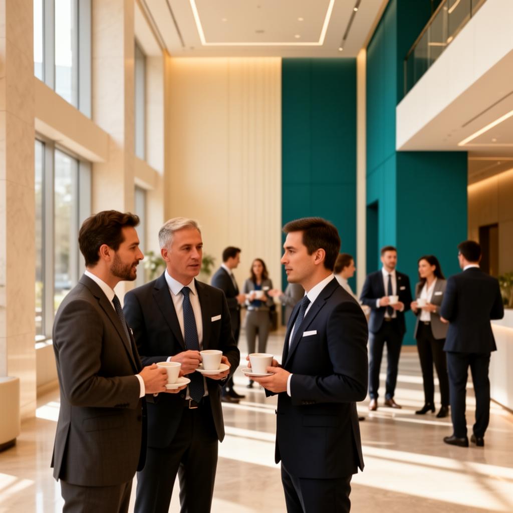 Momenti di networking tra i partecipanti