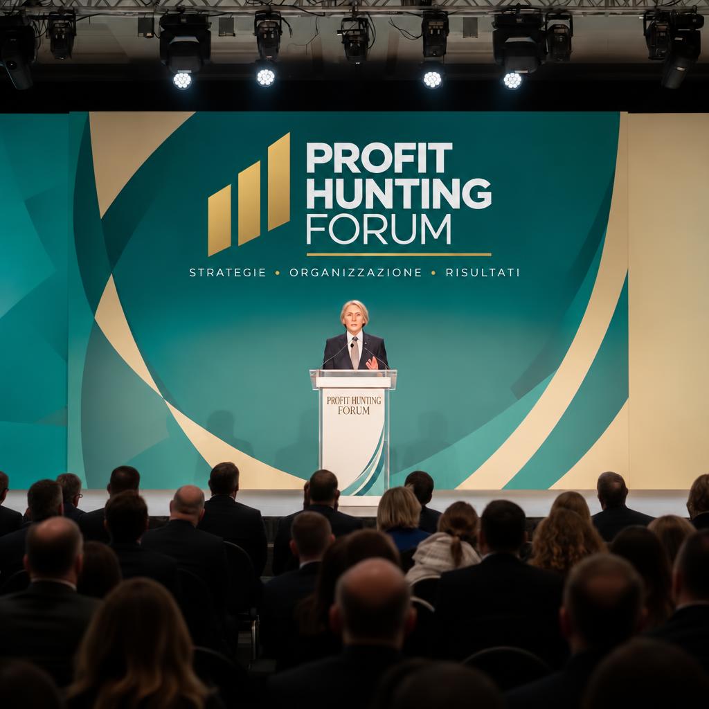 Relatore di alto profilo sul palco